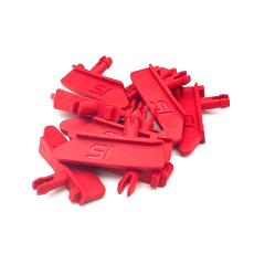 10x Slotinvasion Leitkiel Ersatz Für Carrera 132/124 (rot)